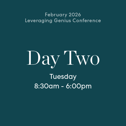 Leveraging Genius Conference Day Two